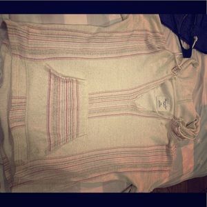 Oversized pancho style hoodie